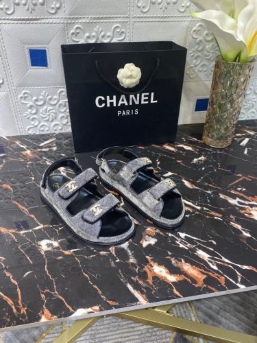 Chanel Womens Shoes Sandals Slippers Luxury Brand Design with Original Box