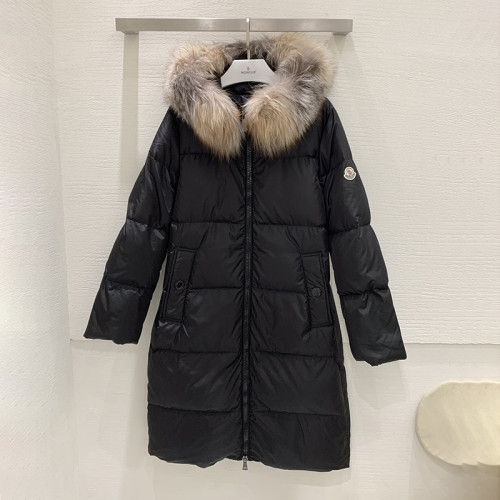 Moncler Design Womens Winter Windprood Marrionnier Down Jackets Keep Warm 90% White Duck Down Long Design