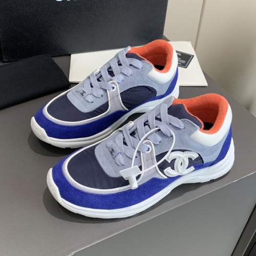 Chanel Mens Shoes Sneakers Luxury Brand Sports Shoes Breathable Design with Original Box