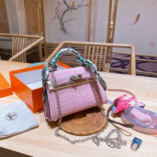 Hermes Womens Bags Handbags Luxury Brand Fashion Hermès Kelly Mini Kelly Second Generation Totes