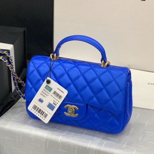 Chanel Womens Bags Crossbody Bag Classic Handbag CF Mini Luxury Brand with Original Box