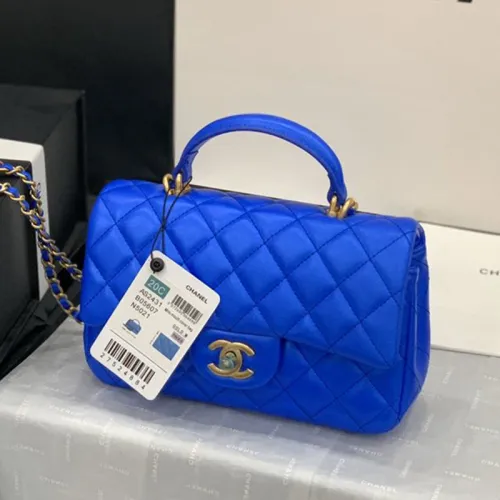 Chanel Womens Bags Crossbody Bag Classic Handbag CF Mini Luxury Brand with Original Box
