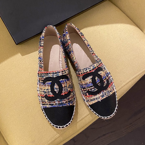 Chanel Women Shoes Fashion Espadrille Luxury Brand Casual Shoes for Women ESPADRILLE with Original Box Espadrilles