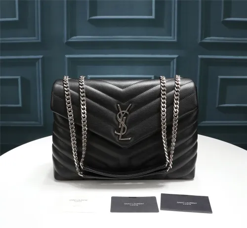 Saint Laurent YSL Womens Bag Designer Luxury Brand Women Shoulder Messenger Bags with Original Box LOULOU Messenger Bags
