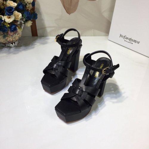 Saint Laurent YSL Womens Shoes BIANCA SANDALS 12cm