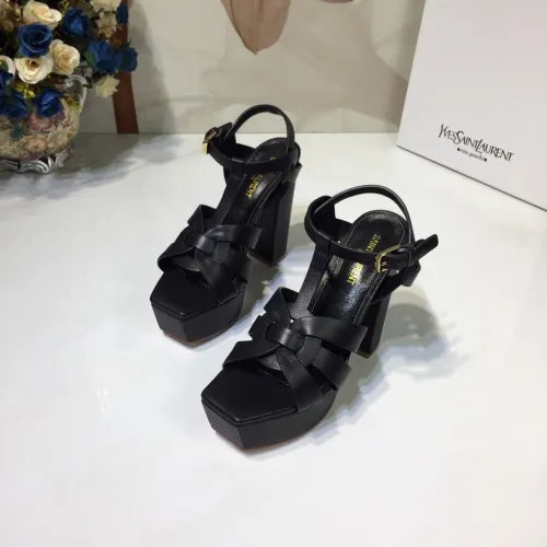 Saint Laurent YSL Womens Shoes BIANCA SANDALS 12cm