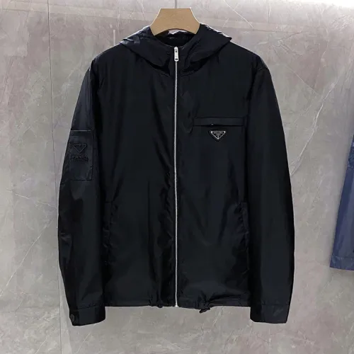 Prada Design Fashion Mens Jackets Thin Design Luxury Brand