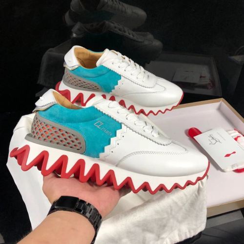 Christian Louboutin Womens Shoes Sneakers Luxury Brand with Original Box Fashion Sneakers