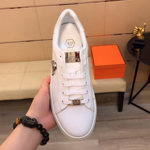 Philipp Plein Men Shoes Low Top Sneaker Fashion Design Luxury Brand