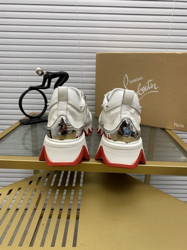 Christian Louboutin Mens Shoes Sneakers Luxury Brand Red Bottom Design Sports Footwears
