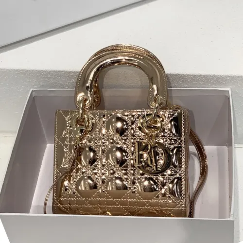 Dior Womens Bags Handbags Luxury Fashion LADY DIOR D-LITE BAG with Original Box