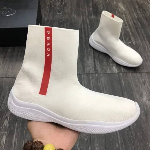 Prada Men Shoes Luxury Brand Sneakers