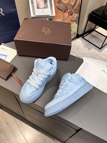 Dior Women Shoes Sneakers Casual Luxury Brand with Original Box