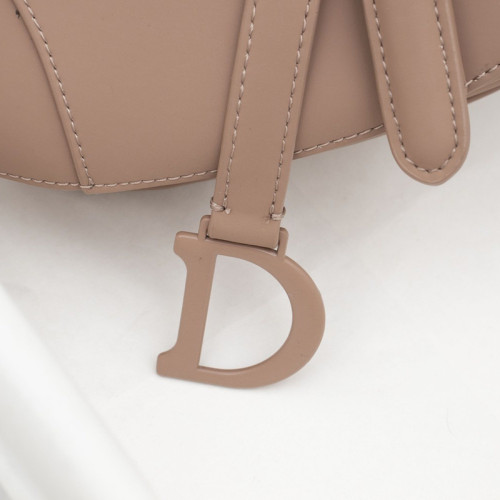 Dior Womens Bag Saddle Bag Luxury Brand Fashion Saddle Bag Pink Ultramatte Calfskin
