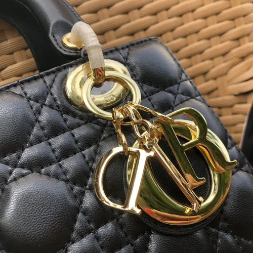 Dior Womens Bags Handbags Luxury Fashion LADY DIOR D-LITE BAG with Original Box