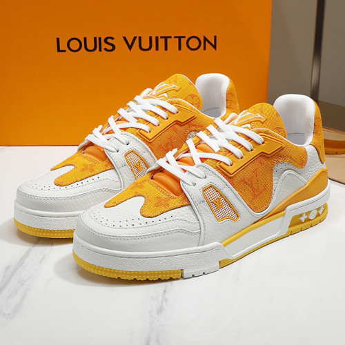 Louis Vuitton Men Shoes Fashion Sneakers Design Luxury Brand LV TRAINER SNEAKER with Original Box 1A9ZC2