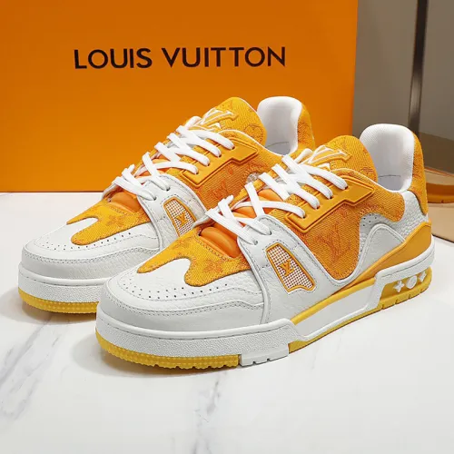 Louis Vuitton Men Shoes Fashion Sneakers Design Luxury Brand LV TRAINER SNEAKER with Original Box 1A9ZC2