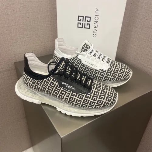 Givenchy Men Shoes Fashion Type Luxury Brand GIVENCHY SNEAKERS IN LEATHER WITH LATEX BAND with Original Box