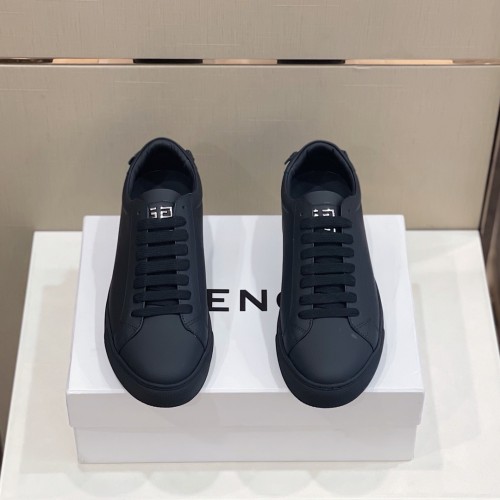 Givenchy Men Shoes Fashion Type Luxury Brand GIVENCHY SNEAKERS IN LEATHER WITH LATEX BAND with Original Box