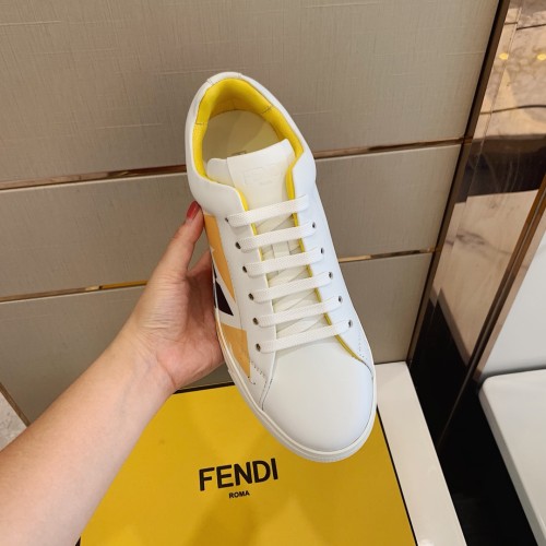 Fendi Mens Shoes Fashion Sneakers Luxury Brand Casual Shoes for Men with Original Box