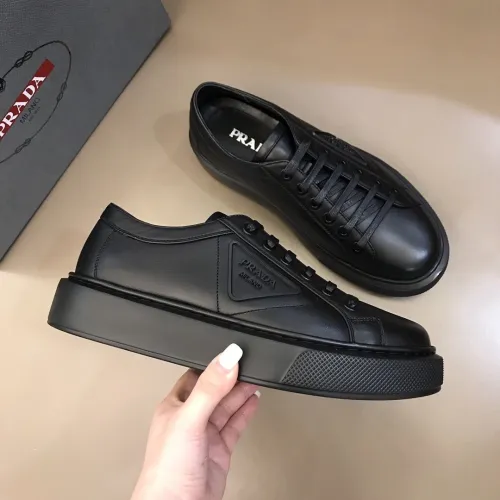 Prada Mens Shoes Sneakers Casual Shoes for Men Luxury Brand Breathable Fashion Sneakers with Original Box