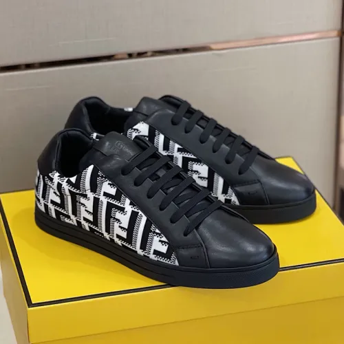 Fendi Mens Shoes Fashion Sneakers Luxury Brand Casual Shoes for Men with Original Box