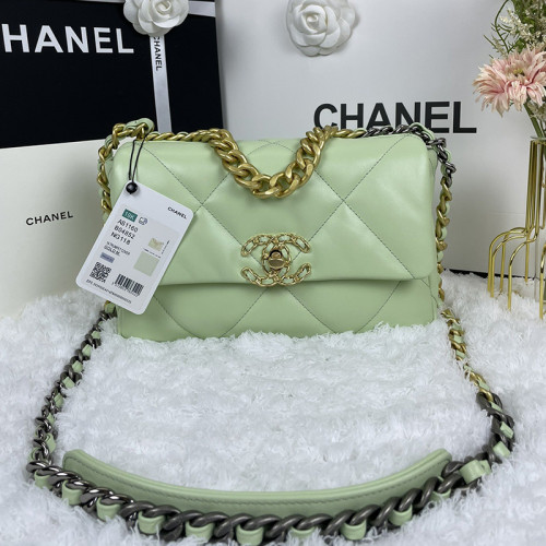 Chanel Womens Bags Shoulder Messenger Bags Chanel 19 Flap Bag Luxury Brand with Original Box