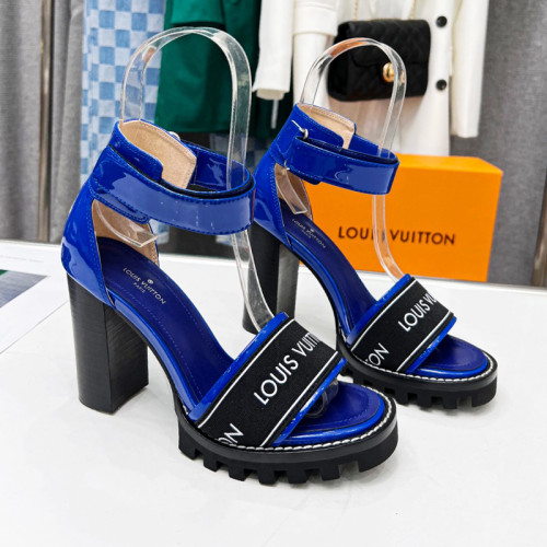 Louis Vuitton Women Shoes Sandals Fashion Summer Luxury Brand PODIUM PLATFORM SANDAL with Original Box Womens Sandals