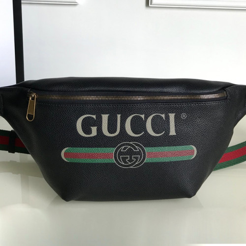 Gucci Mens Womens Bags Leather Design Luxury Brand GG Waist Belts Bags 493869 with Original Box