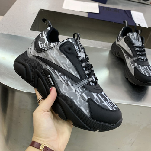 Dior Mens Shoes Sneakers Luxury Brand Breathable Design B22 SNEAKER with Original Box