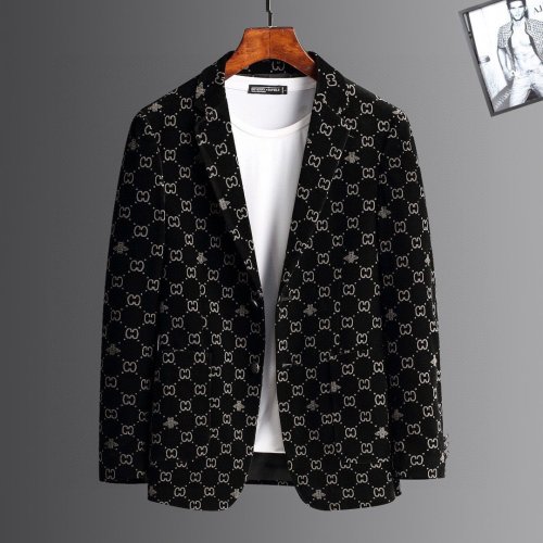 Gucci Mens Coats Blazers Luxury Brand Mens Coats Fashion Design