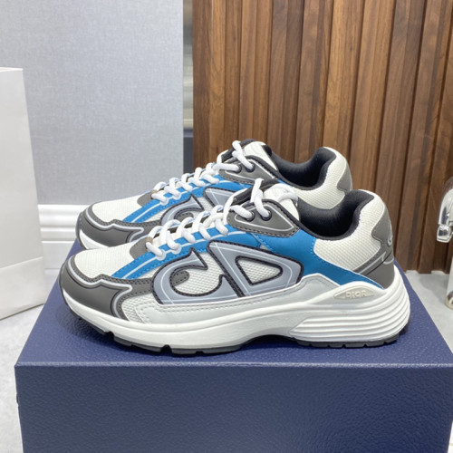 Dior Mens Shoes Sneakers Luxury Brand B30 SNEAKER Technical Fabric Unisex Design with Original Box