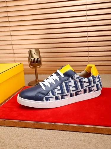 Fendi Mens Shoes Fashion Sneakers Luxury Brand Casual Shoes for Men with Original Box