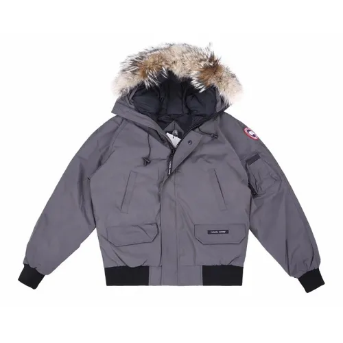 Canada Goose Langford Mens Womens Winter Windprood Down Jackets Keep Warm 80% White Duck Down