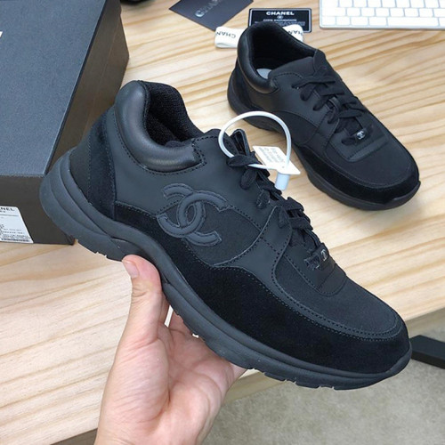 Chanel Mens Shoes Sneakers Luxury Brand Sports Shoes Breathable Design with Original Box