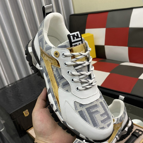 Fendi Mens Shoes Fashion Sneakers Luxury Brand Casual Shoes for Men with Original Box