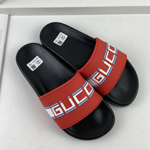 Gucci Mens Shoes Sandals Slides Slippers Luxury Brand Thick Sole Design with Original Box