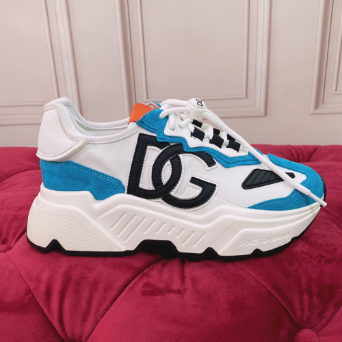 Dolce & Gabbana Mens Shoes Sneakers Rubber Sole Luxury Brand Mixed-materials Daymaster sneakers CS1941AQ35689697 Men Casual Shoes with Original Box
