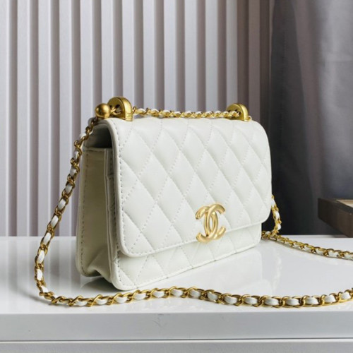 Chanel Womens Bags Crossbody Bag Classic Handbag CF Mini Luxury Brand with Original Box