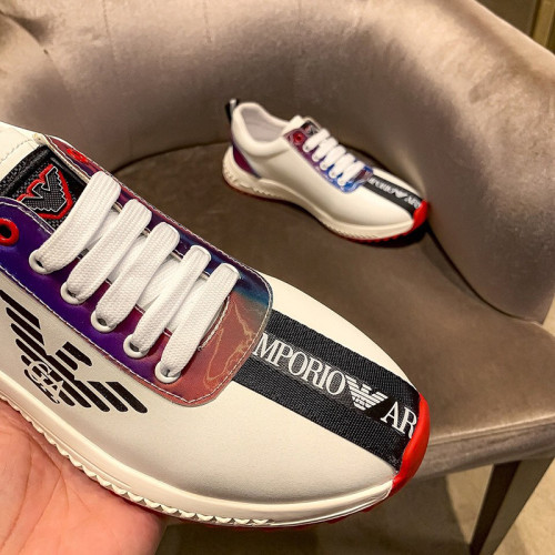 Armani Men Shoes Sneakers Fashion Design Luxury Brand Design