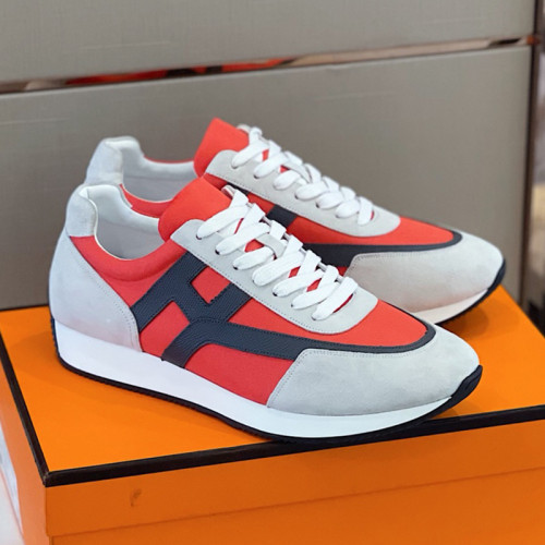 Hermes Mens Casual Shoes Fashion Sneakers Luxury Brand with Original Box