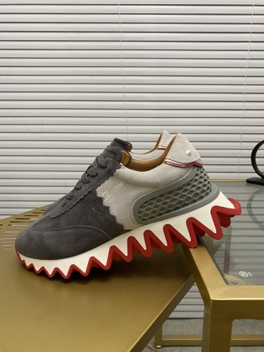 Christian Louboutin Mens Shoes Sneakers Luxury Brand Red Bottom Design Sports Footwears