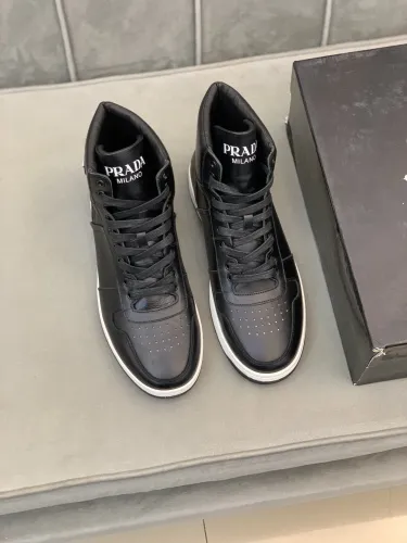 Prada Mens Shoes Sneakers Casual Shoes for Men Luxury Brand Breathable Fashion Sneakers with Original Box
