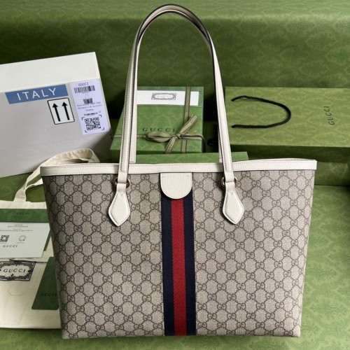 Gucci Womens Bags Handbags Luxury Brand Ophidia GG medium tote 631685 96IWB 9794 Handbags for Women