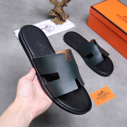 Hermes Mens Casual Shoes Slippers Fashion Luxury Brand with Original Box