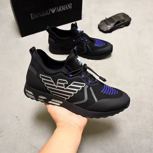 Armani Men Shoes Sneakers Fashion Design Luxury Brand Design