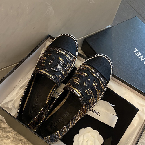 Chanel Women Shoes Fashion Espadrille Luxury Brand Casual Shoes for Women ESPADRILLE with Original Box Espadrilles