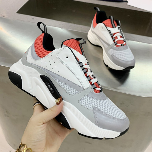 Dior Mens Shoes Sneakers Luxury Brand Breathable Design B22 SNEAKER with Original Box