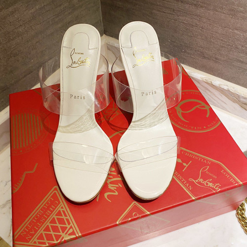 Christian Louboutin Womens Shoes High Heels Mule Sandals Just Nothing 3200648W302