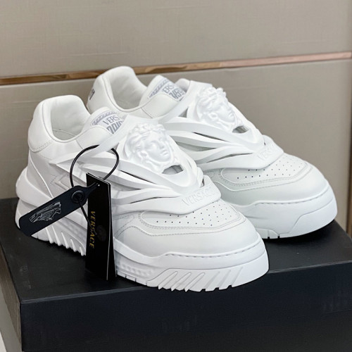 Versace Men Shoes Fashion Sneakers Luxury Brand with Original Box Top Quality Breathable Versace Odissea Sneaker with Original Box